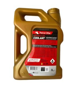 Petrol Ofisi Kırmızı Antifriz Extended Life Coolant -78° Derece 3 Lt Skt 2029