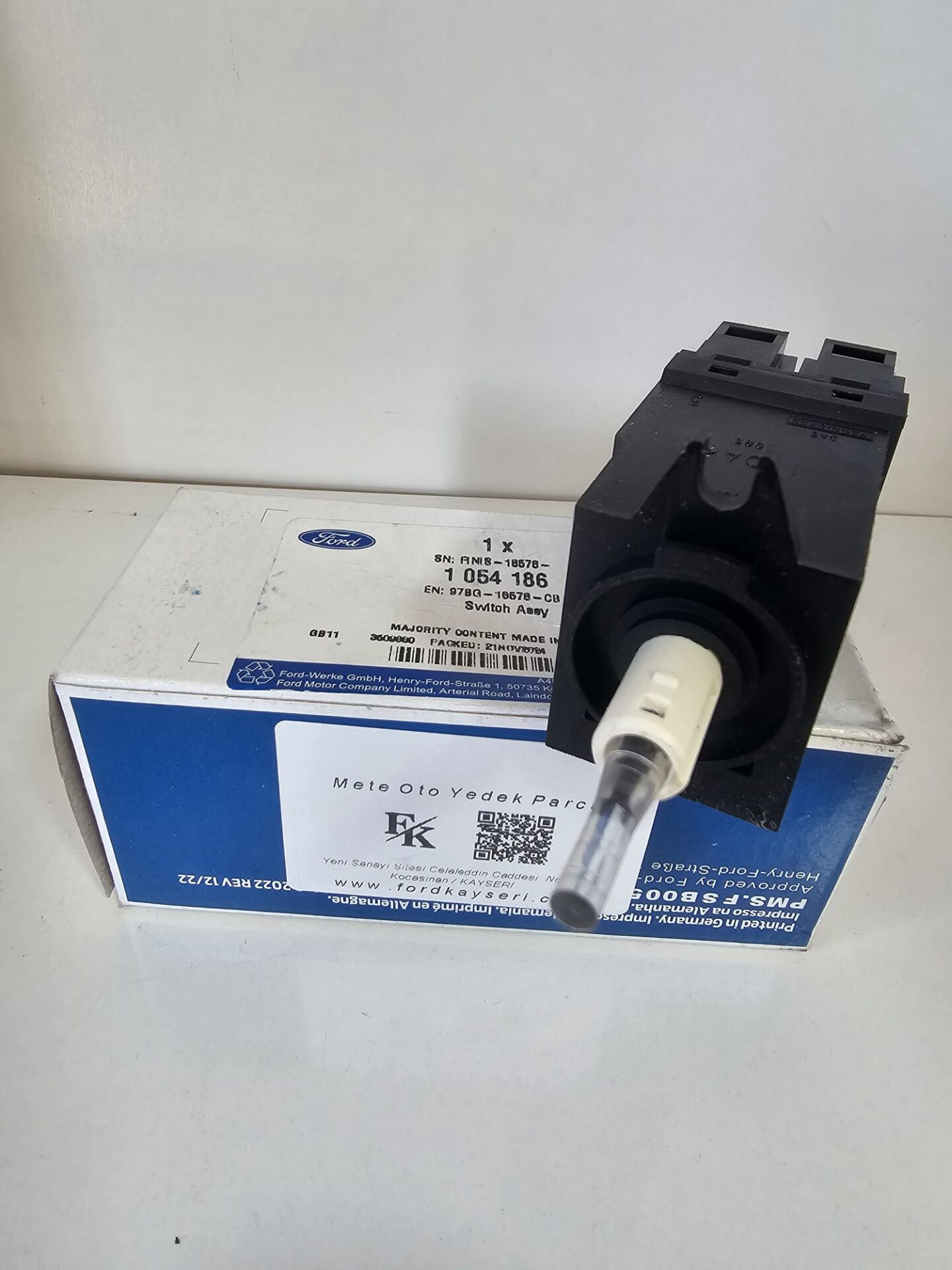 Ford Transit Kalorifer Anahtarı Klimalı +AC 6 Fişli 97BG18578CB
