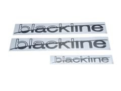 Ford Connect Blackline Yazı Etiket Çıkartması Bagaj Ve Kapılar 3 Adet