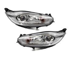 Ford Fiesta Ön Far Lamba Mercekli Sağ Sol Takım 7,5 Kasa 2013-2018