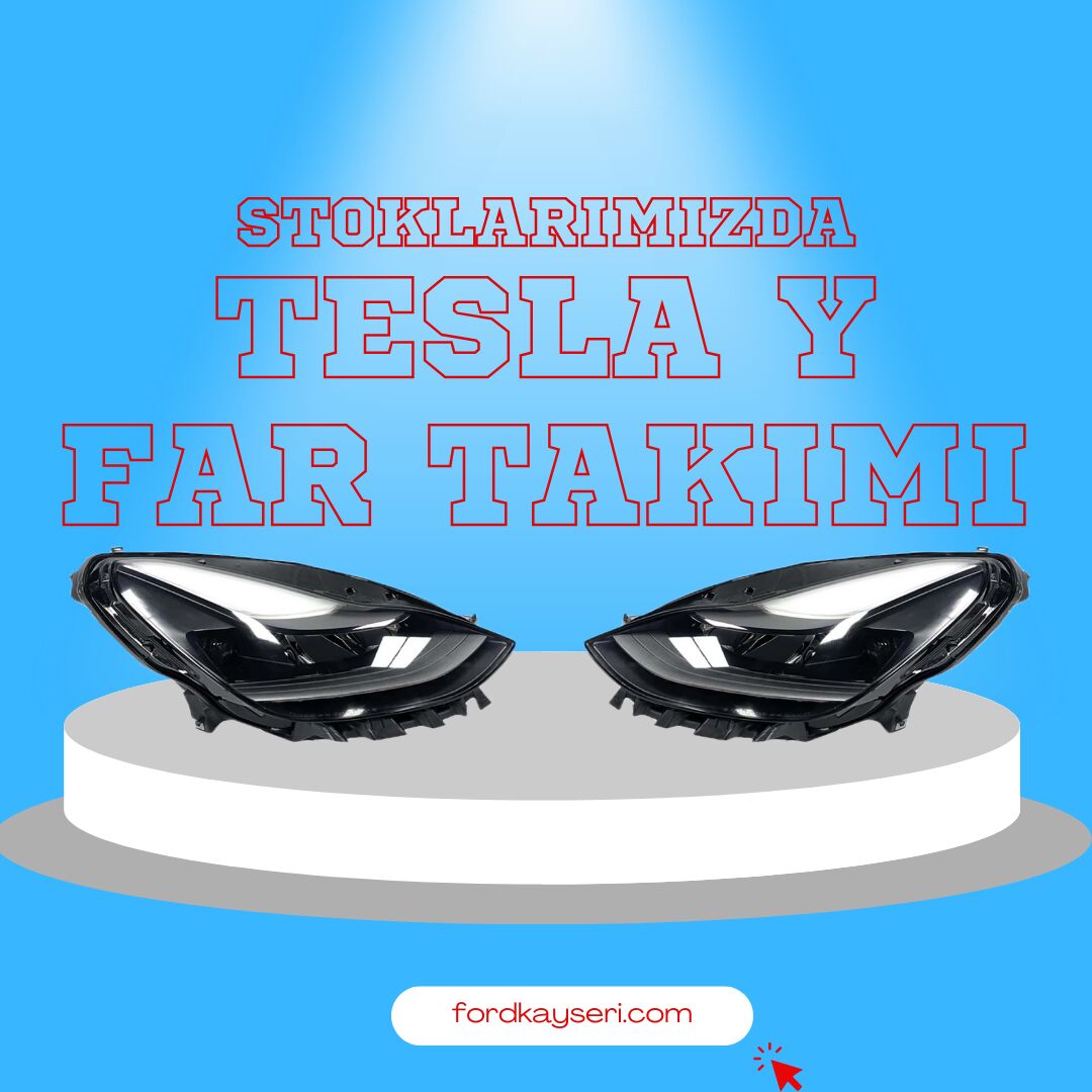 Tesla Model Y Led Matrix Ön Far Takımı Sağ Sol 11077371-00-K / 1077372-00-K
