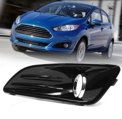 Ford Fiesta Sis Far Çerçevesi Piano Black Parlak İçi Krom Sağ Sol 2013-2017