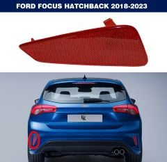 Ford Focus 4 Arka Tampon Reflektörü (Lens) Hatchback Sol 2018-2023