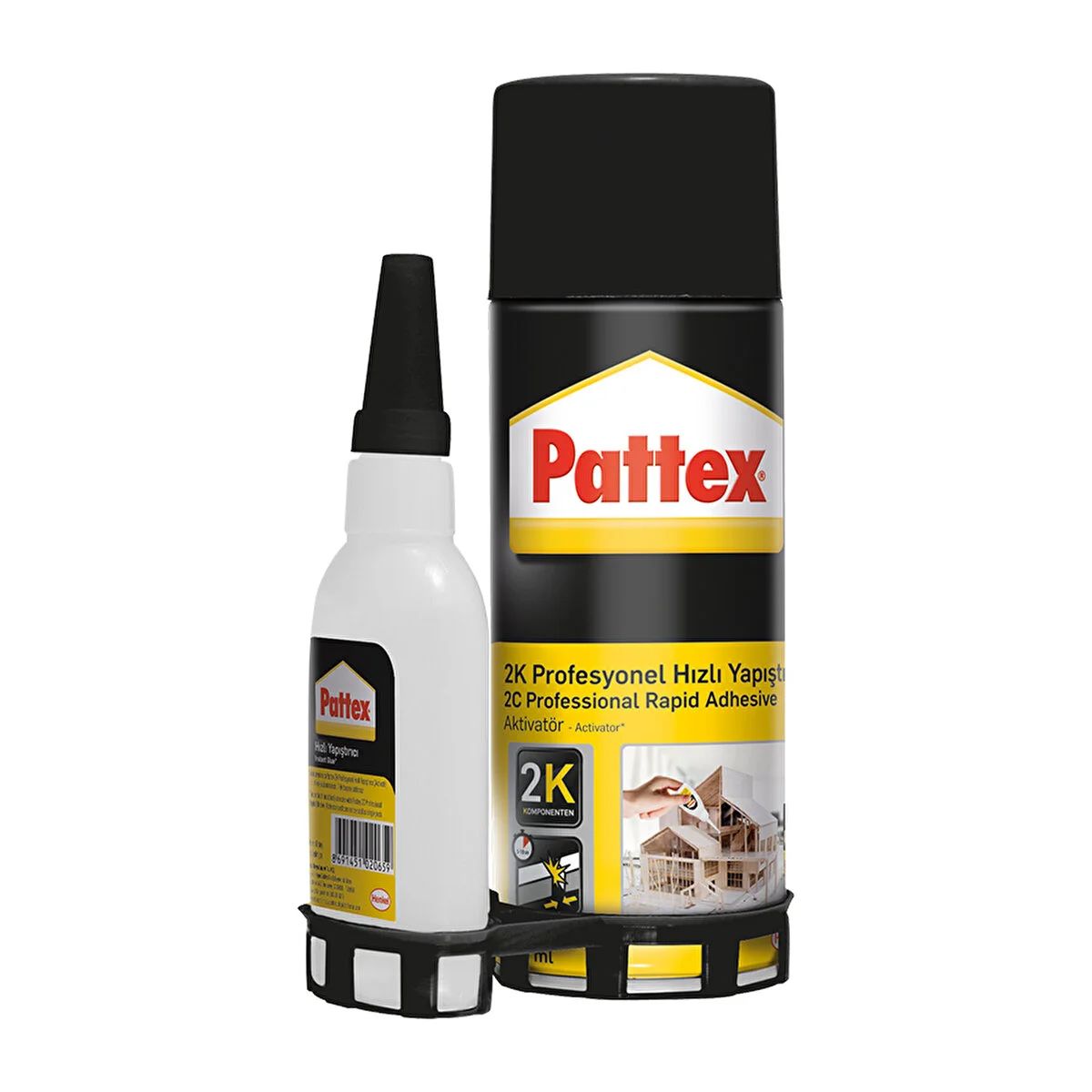 Pattex 2K Profesyonel Hızlı Yapıştırıcı Mdf Kit 200Ml + 35 Gr
