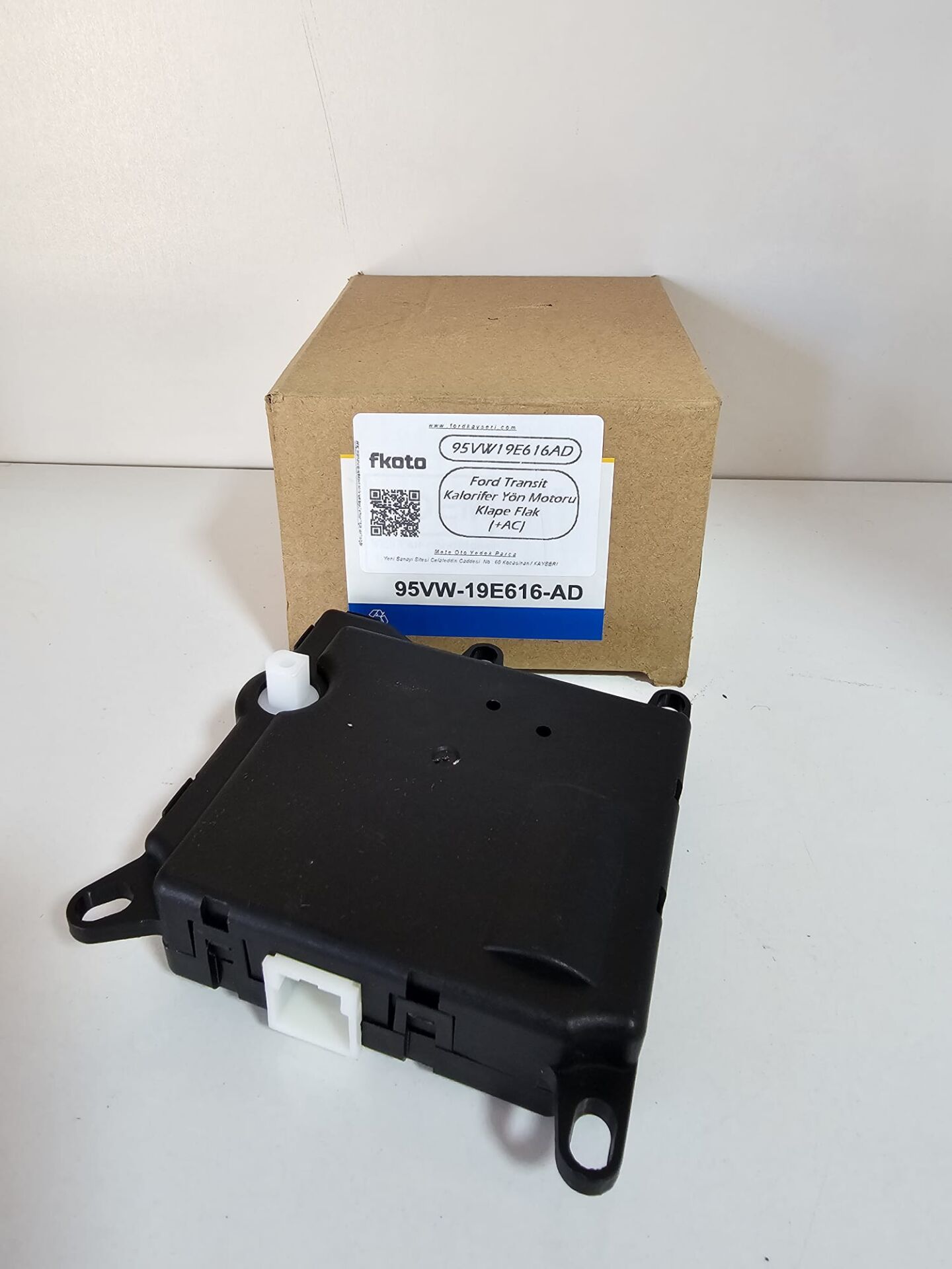 Ford Transit Kalorifer Yön Motoru Klape Flak Beyni (+AC) 95VW19E616AD