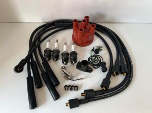 Ford Taunus Ateşleme Seti Buji + Platin + Meksefe + Kablo + Tevzi