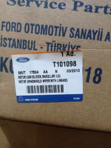 Ford Transit Silecek Mekanizma Komple Motorlu [98VT17504AA]