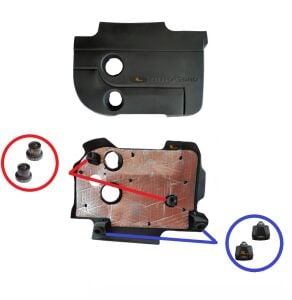 Ford Courier Motor Üst Muhafaza Koruma Kapağı Eski Tip ET7Q6A949AC