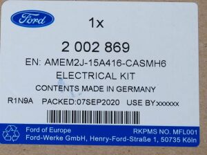 Ford Çeki Demir Bağlantı Tesisatı Elektrik Kablo Seti EM2J15A416CA