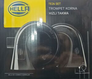 Ford Trompet Korna Takımı Çift Tonlu Kalın ve İnce 12V (500Hz) + (400Hz)
