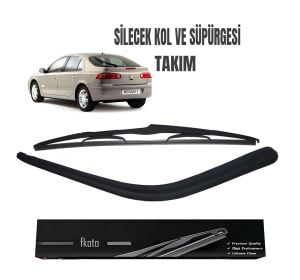 Renault Laguna 2 Arka Cam Silecek Kolu Ve Süpürgesi Takım (Kapaklı) 50Cm 2002-2007