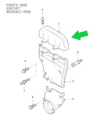 Ford Escort Triger Kapağı Eksantrik Kayış Kapak Üst 1995-2001