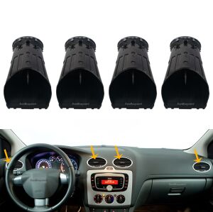 Ford Focus 2 Kalorifer Üfleyici Izgara Takımı Krom  4 Adet 2006-2010