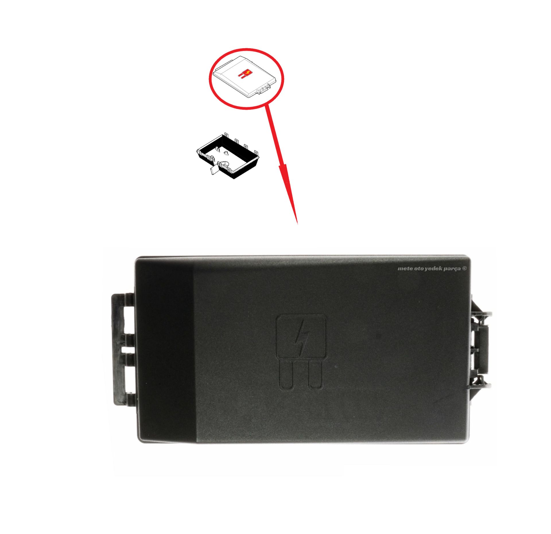 Ford Connect Sigorta Kutu Kapağı 2002-2013