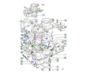Ford Escort Karbüratör Şamandıra Bakır Tüpü OHV HCS CVH CHT 1792856