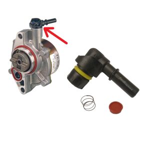 Ford Fiesta Vakum Pompa Piposu - Uç Plastiği 1.4 Dizel Euro 4 DV4