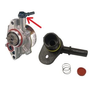 Ford Fiesta Vakum Pompa Piposu - Uç Plastiği 1.4 Dizel Euro 4 DV4